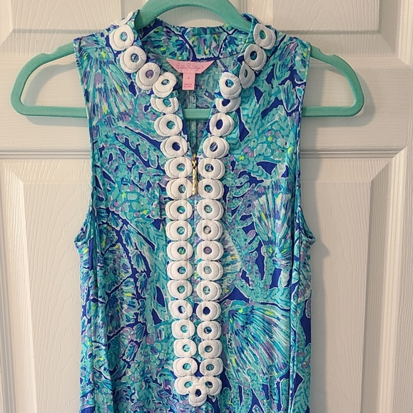 EUC lilly pulitzer tortuga time jane shift - Picture 1 of 5